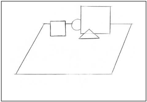 靜物全部放到了后面，導(dǎo)致前面空，畫面構(gòu)圖不平衡。