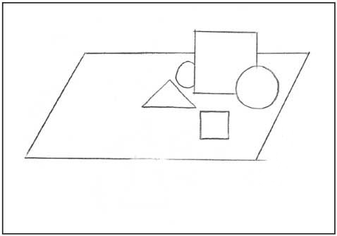 素描構(gòu)圖圖片